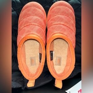 Orange Ugg shoes